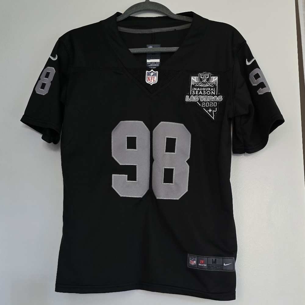 Raiders Maxx Crosby Inagural Season Jersey